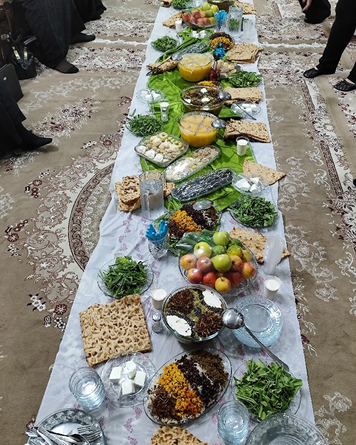عکس سفره حضرت ابوالفضل علیه السلام