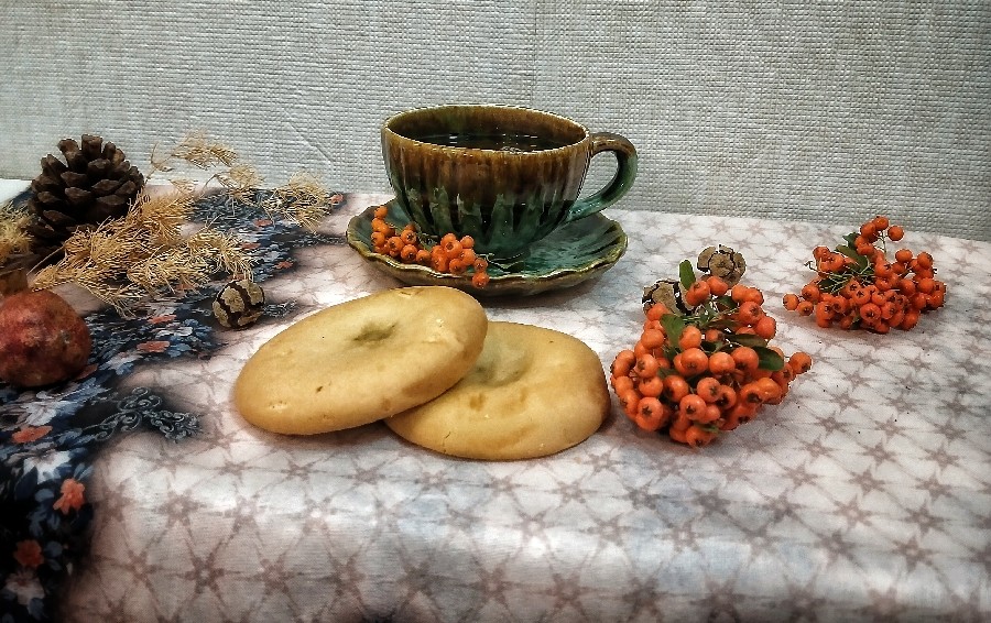 عکس چای و کلوچه
