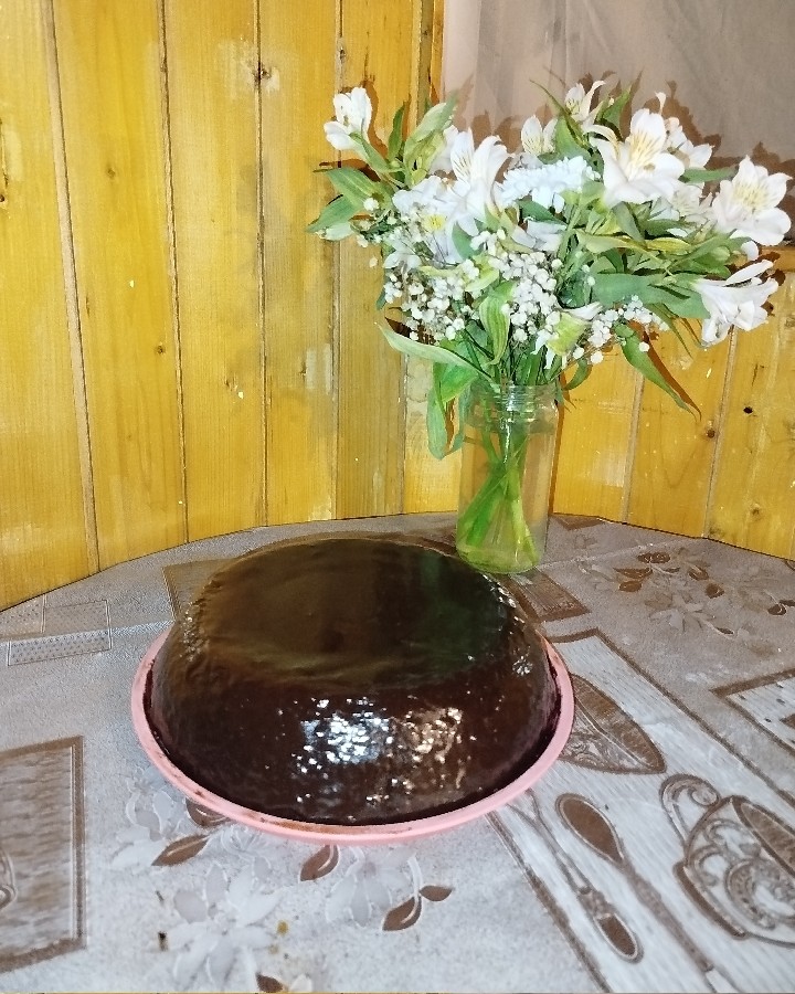 عکس کیک شکلاتی 