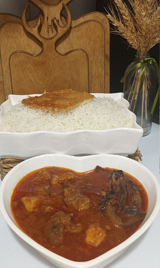 عکس خورشت بادمجون