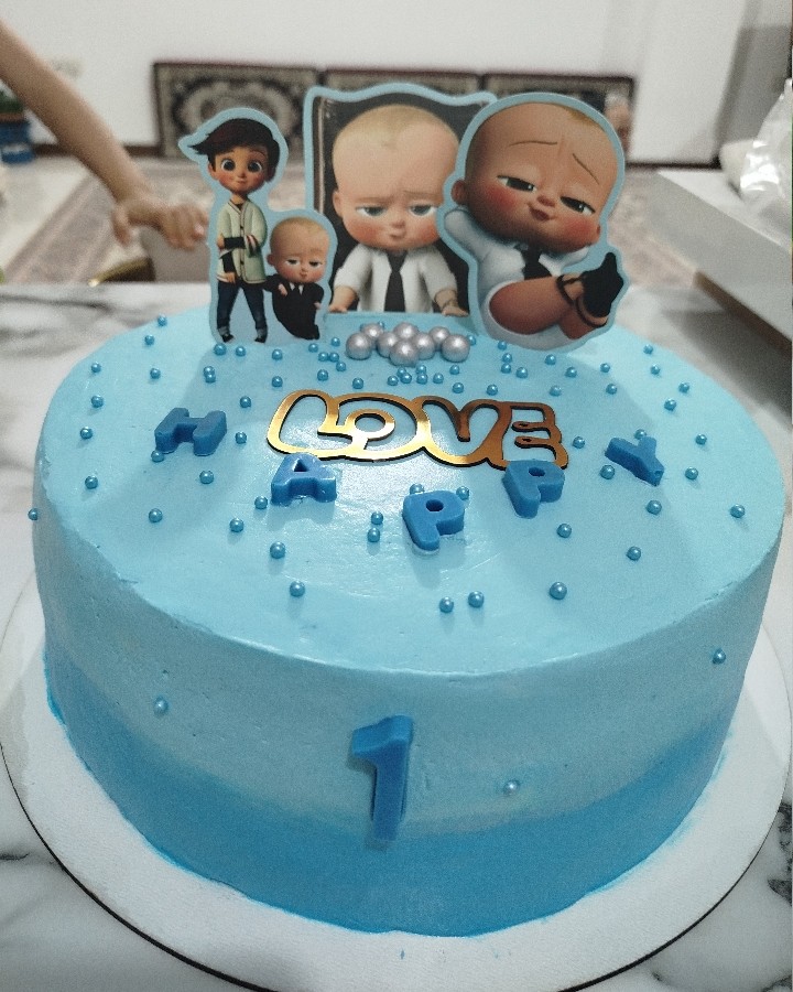 کیک اسفنجی سفارشی