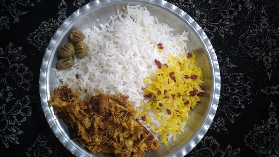 عکس زرشک پلو بامرغ