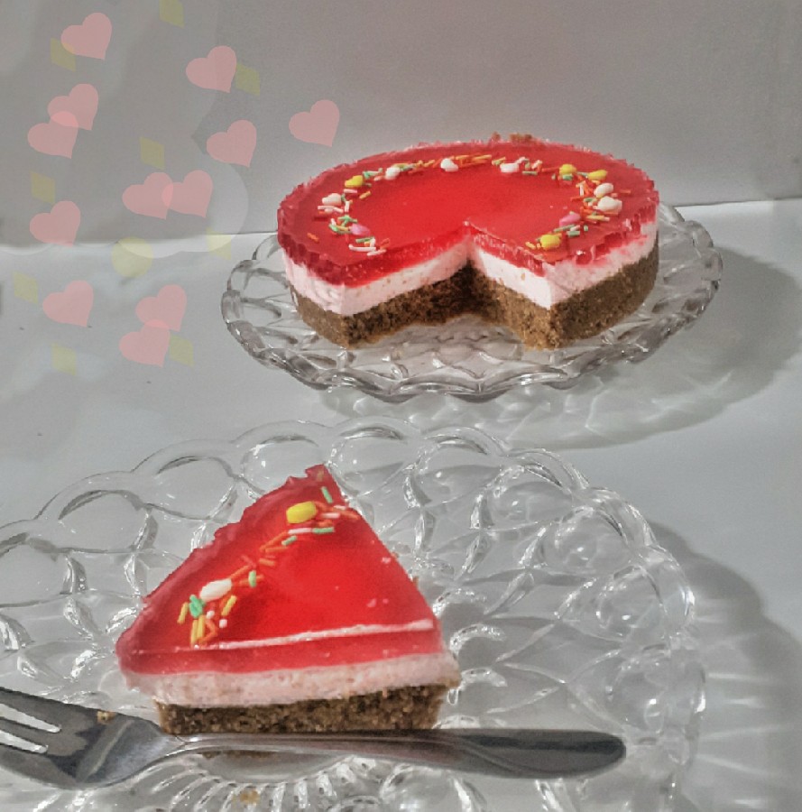 عکس چیز کیک یخچالی
