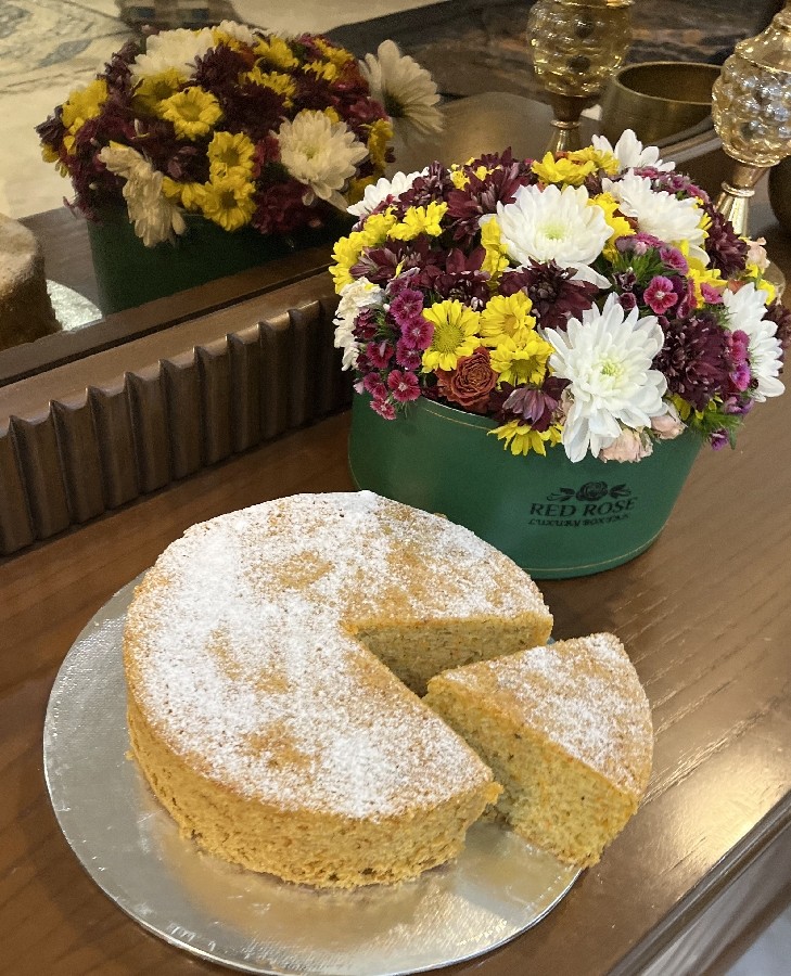 کیک هویج و گردو 