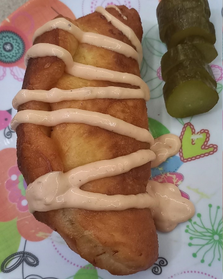 عکس پیراشکی گوشت و قارچ