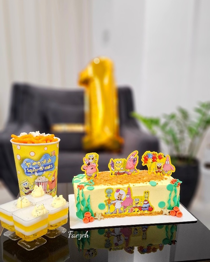 کیک باب اسفنجی