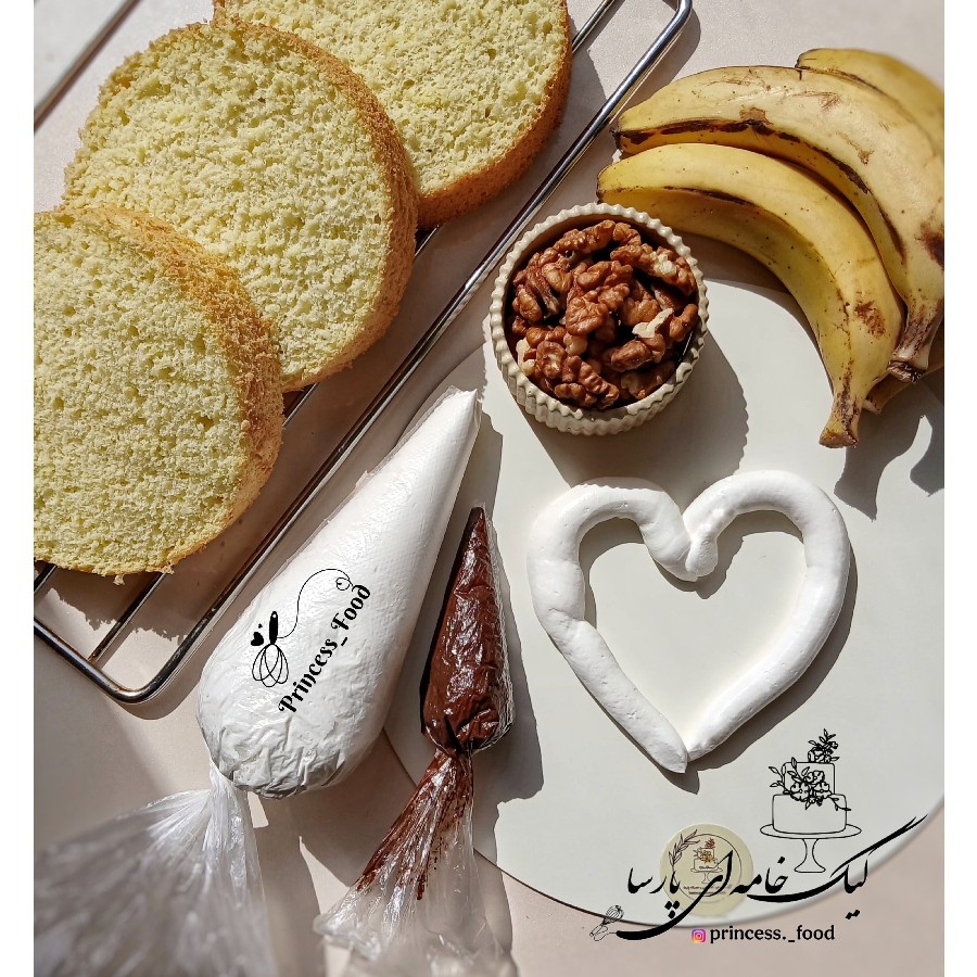 عکس کیک اسفنجی