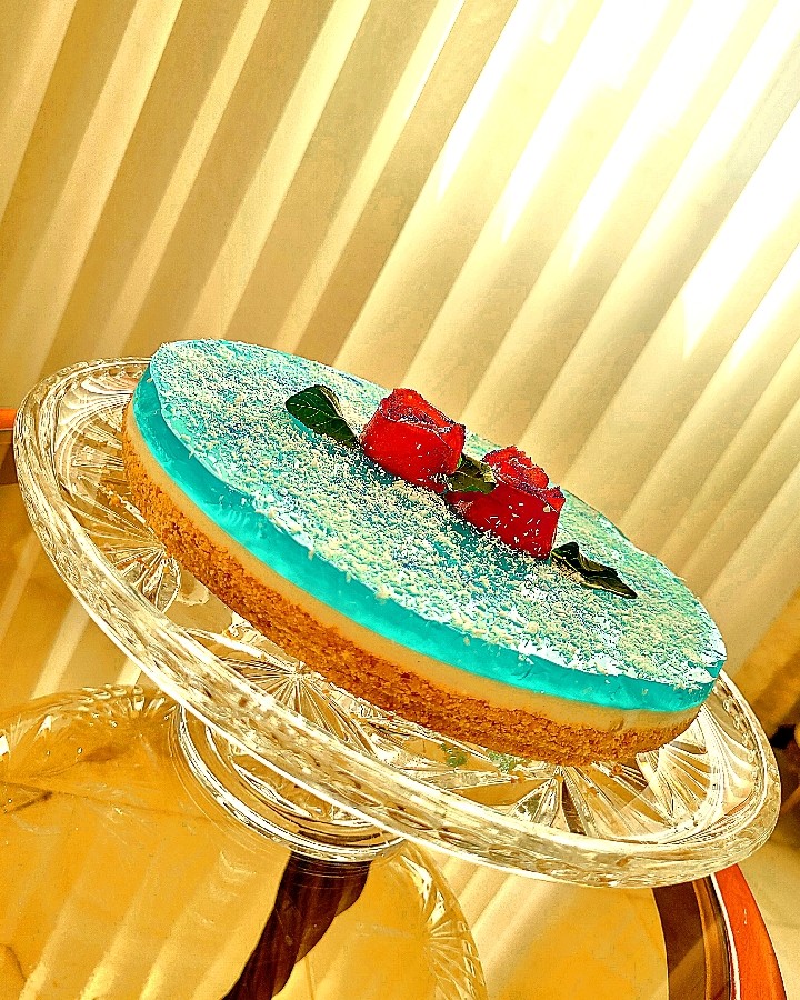 عکس چیزکیک بلوبری 