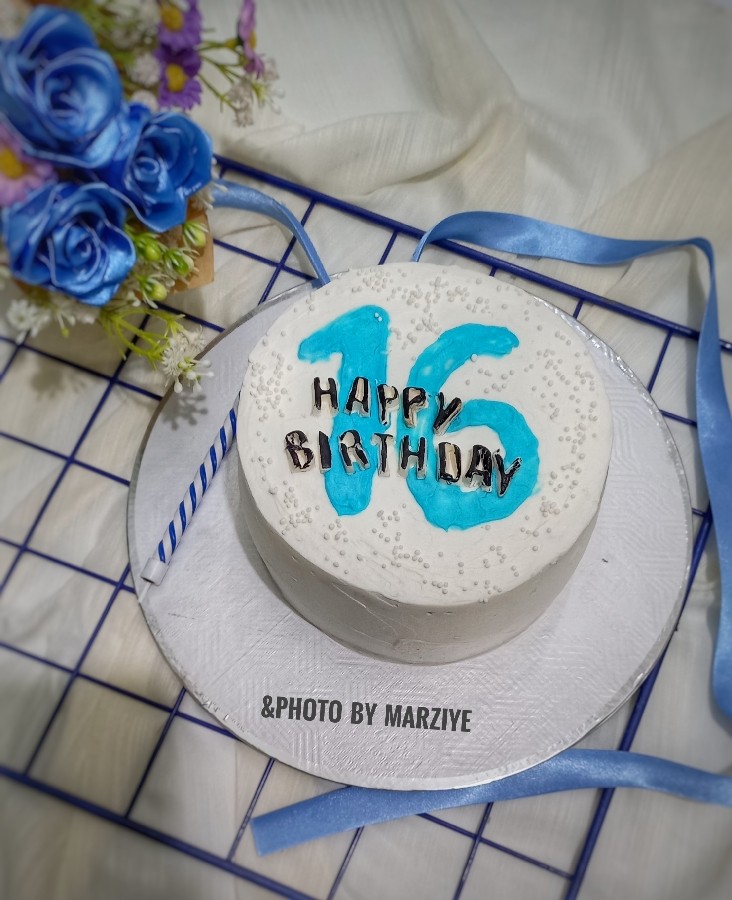 کیک تولد دختر گلم