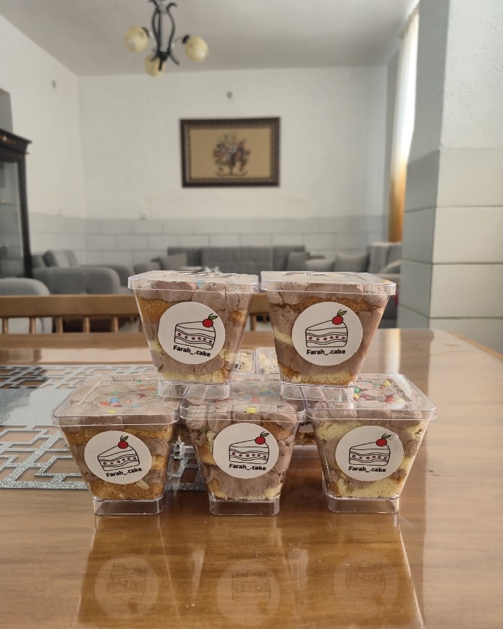 عکس کیک شیفون