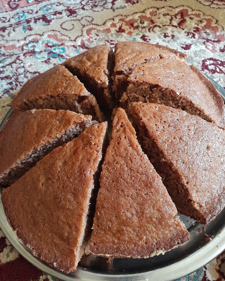 عکس کیک گردو