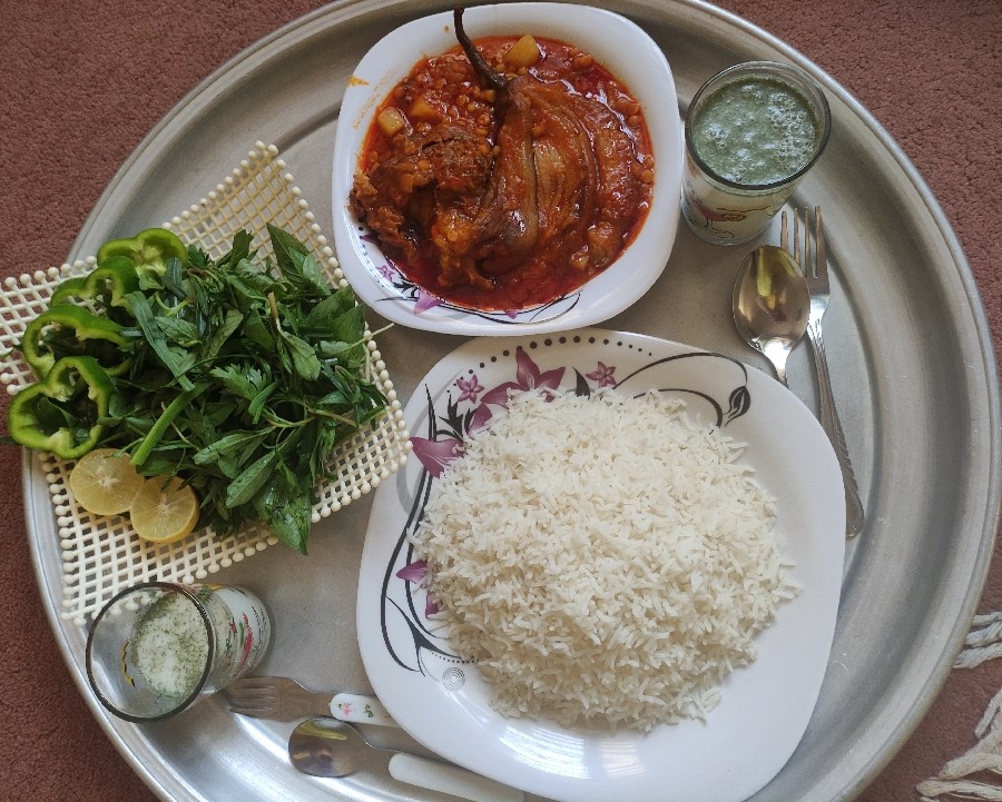 قیمه بادمجون