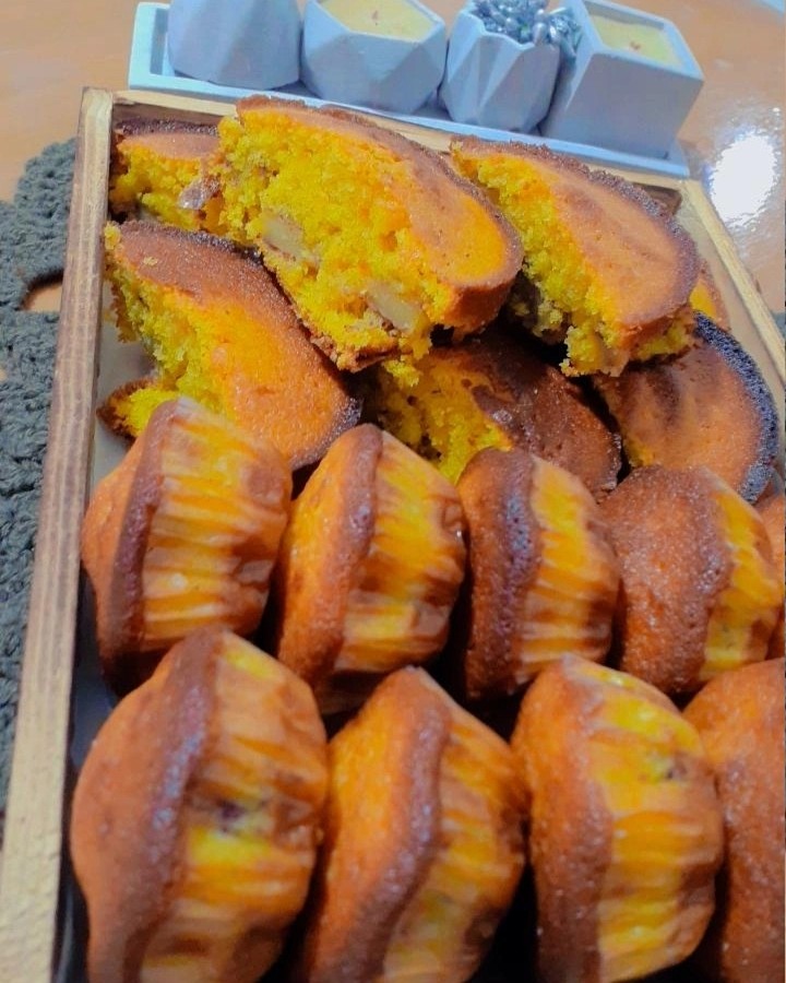 عکس کیک سیب