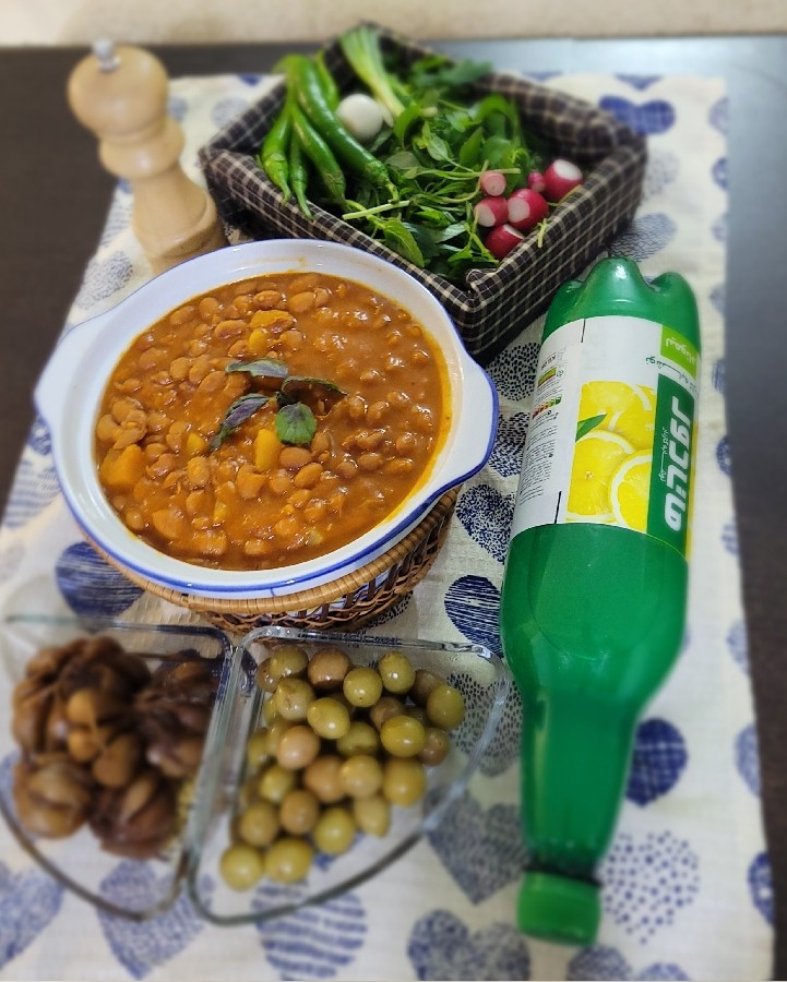 خوراک لوبیا چیتی