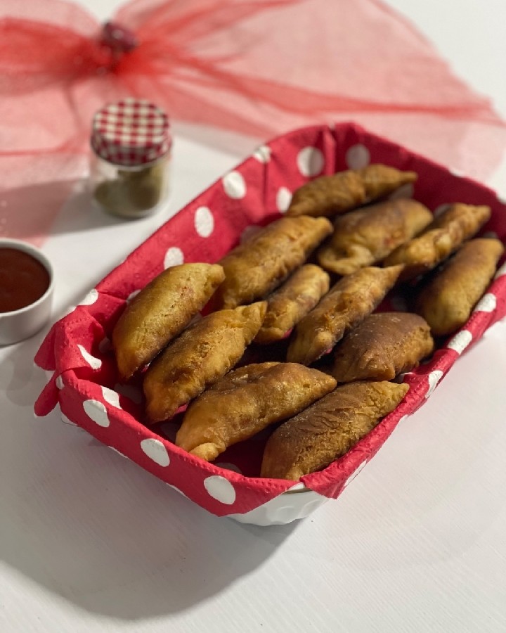 عکس پیراشکی گوشت ??   
