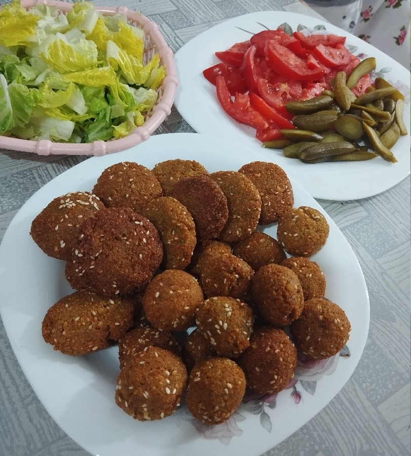 عکس فلافل پفکی و ترد???