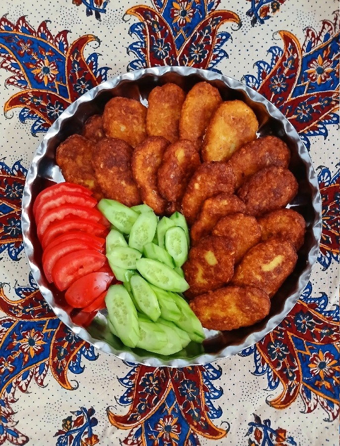 عکس کتلت مرغ