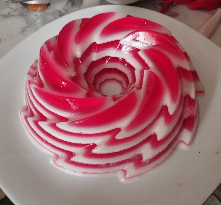 عکس ژله دو رنگ??