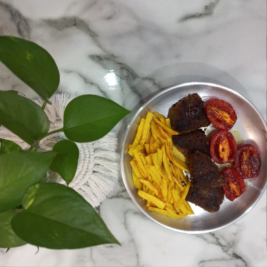 عکس کتلت گوشت