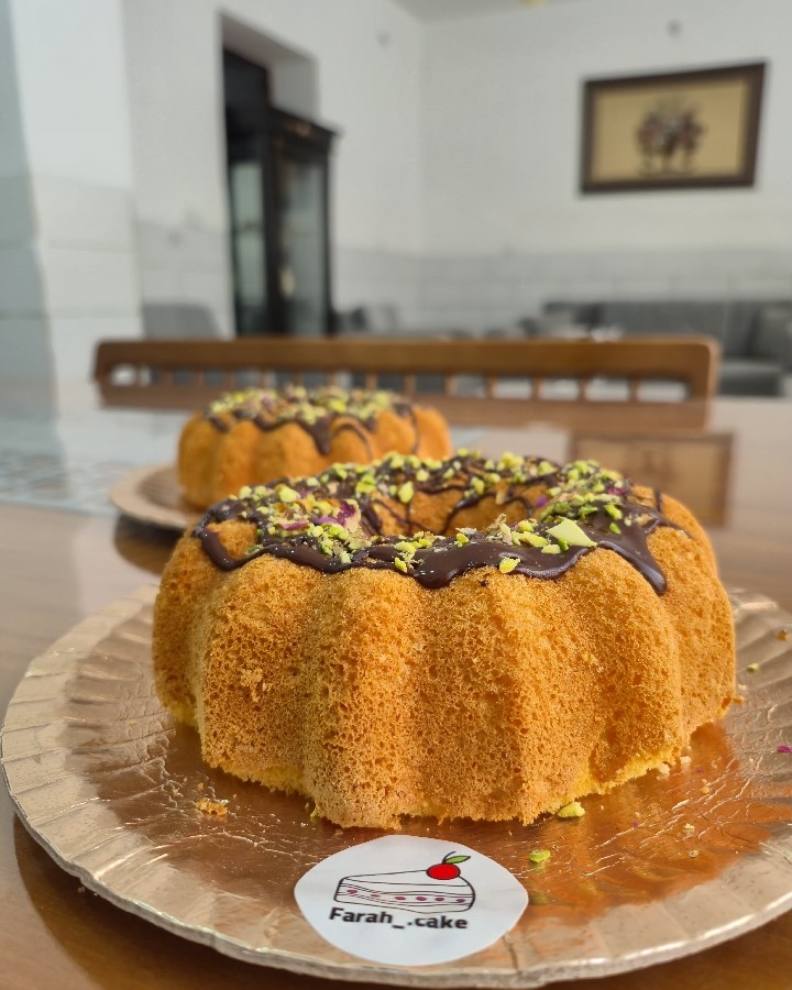 عکس کیک هل و گلاب