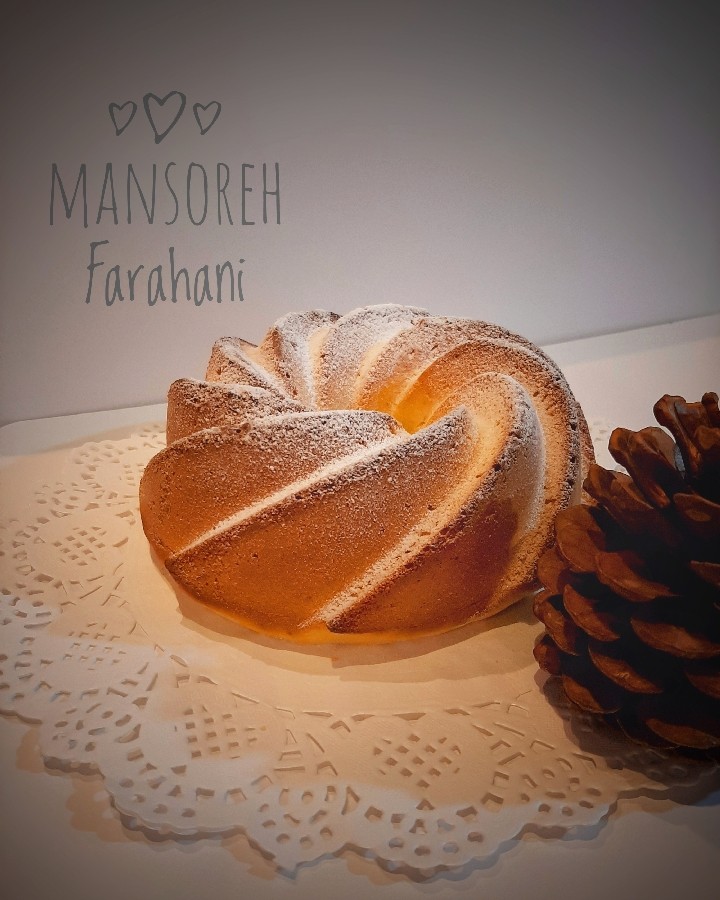 عکس کیک شیر جوش