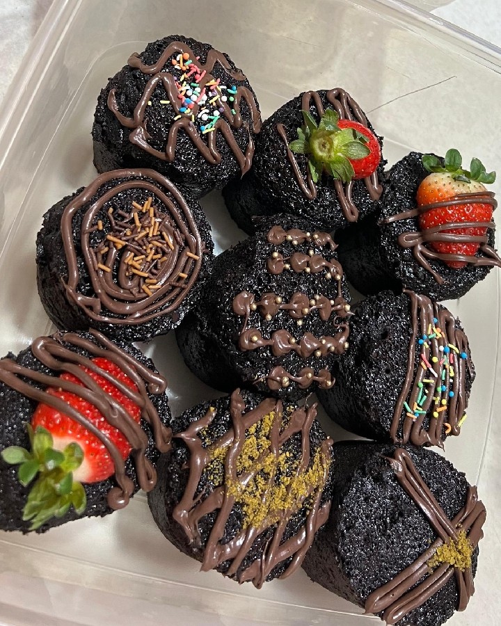 کاپ کیک شکلاتی