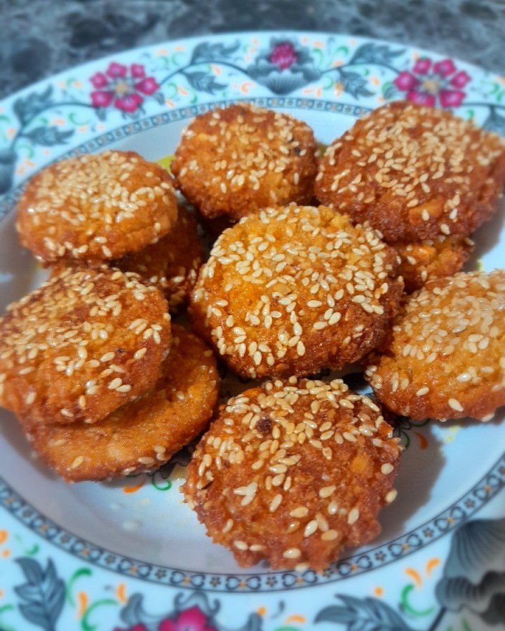 عکس فلافل کنجدی