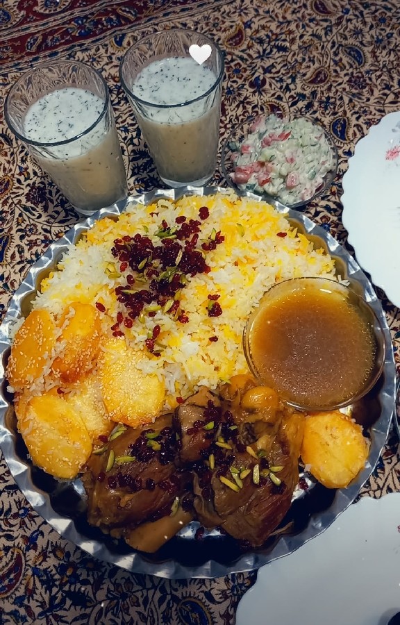 عکس ماهیچه پلو