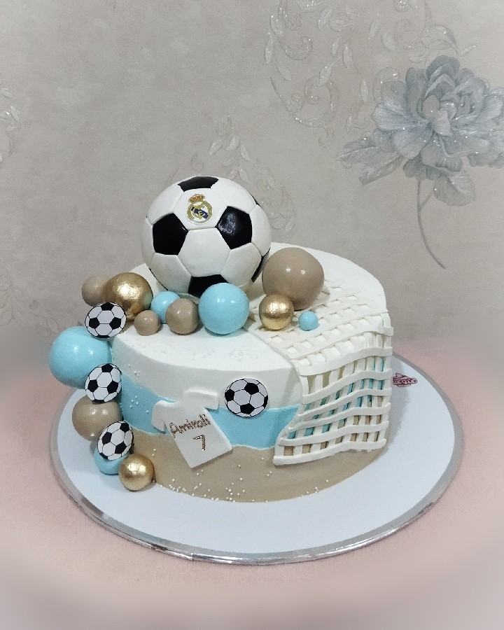 عکس کیک فوتبالی