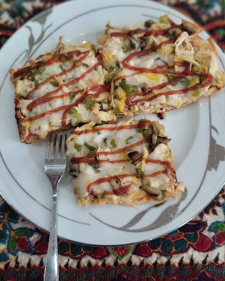 پیتزا فوری خوشمزه