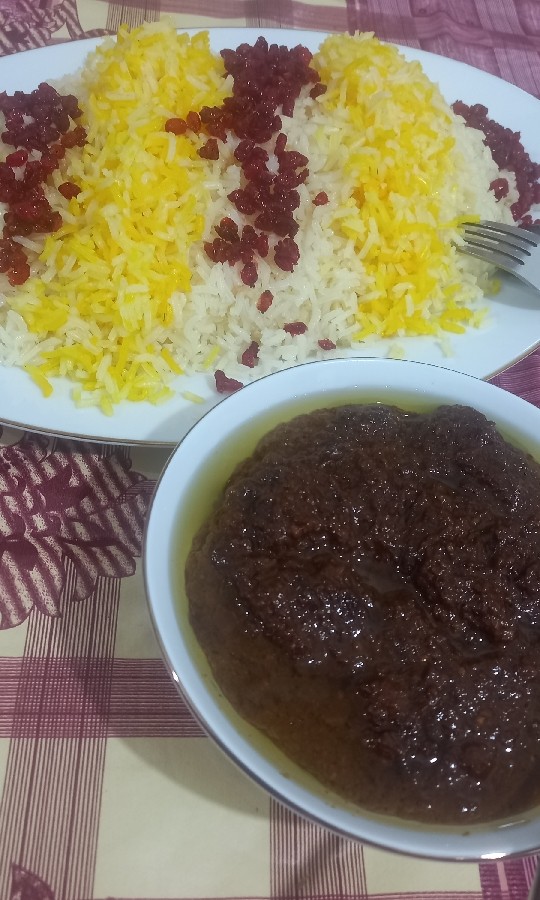 فسنجون چرب وچیلی بدون یک قطره روغن?