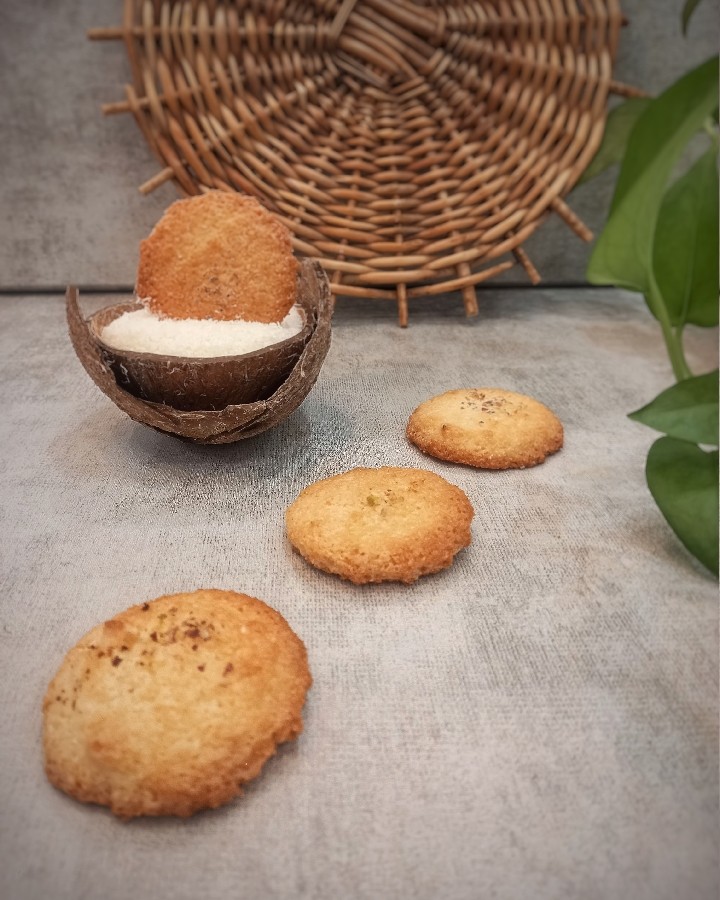 شیرینی نارگیلی بدون روغن