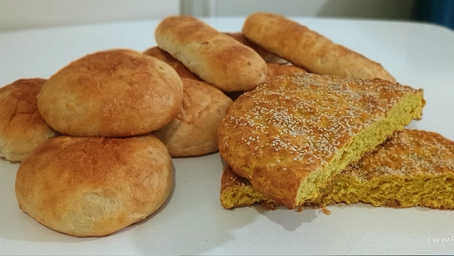 نان تافتون فانتزی و نان باگت 