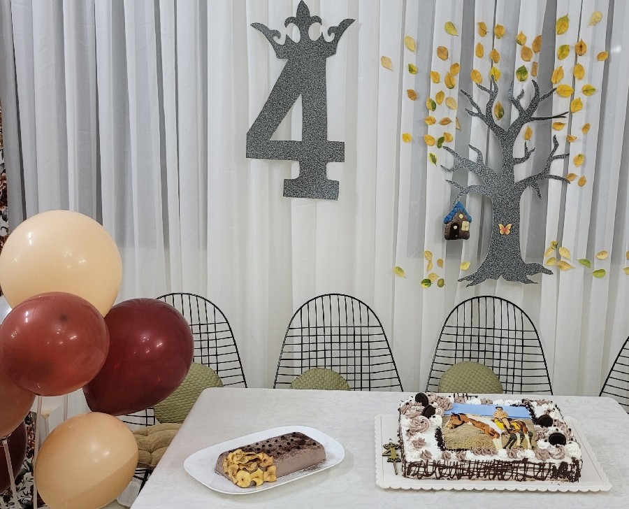 تولد گل پسرم و کیک تولد و چاپ عکس خوراکی