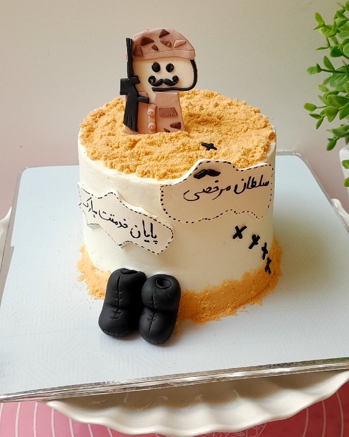 مینی کیک سربازی 