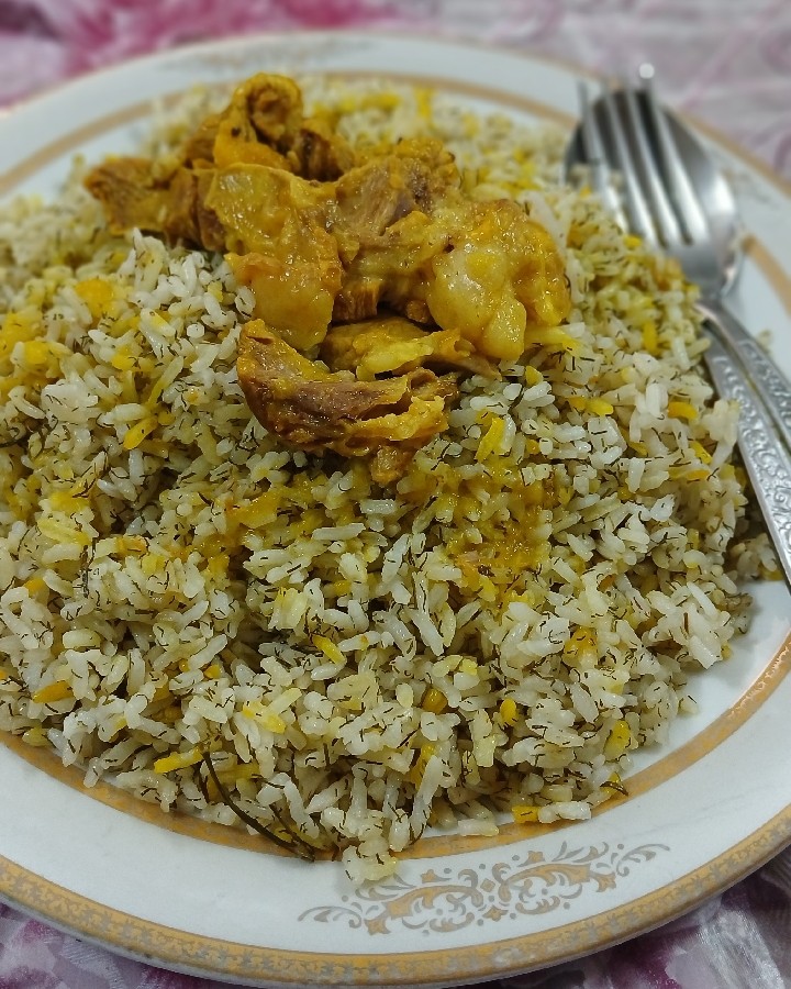 چلو گوشت مامان پز