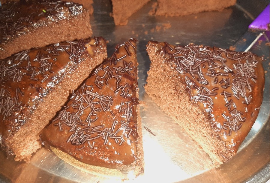 عکس کیک نسکافه