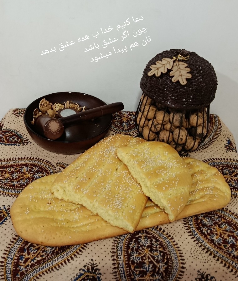 نان بربری

