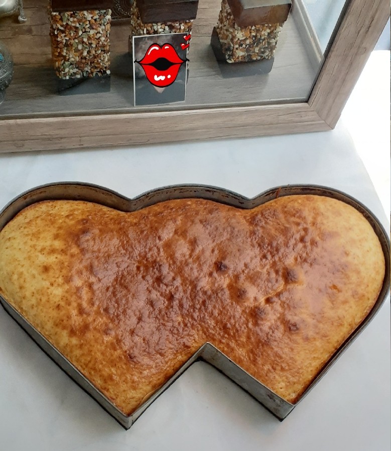 کیک قلبی من 