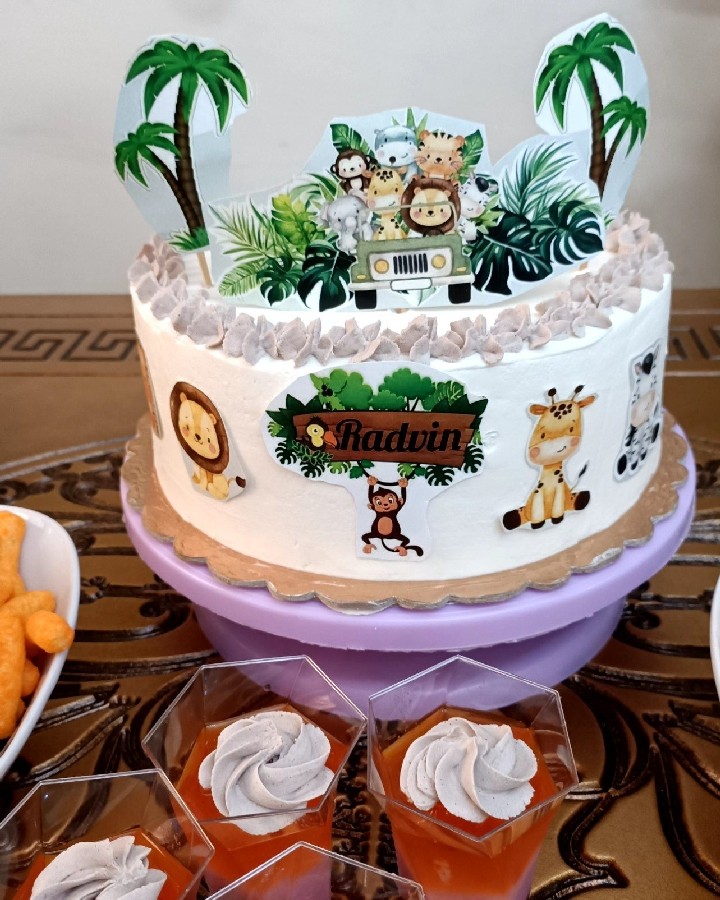 کیک تولد تم پسرونه