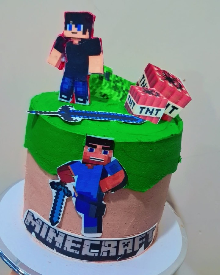 کیک تولد گل پسری