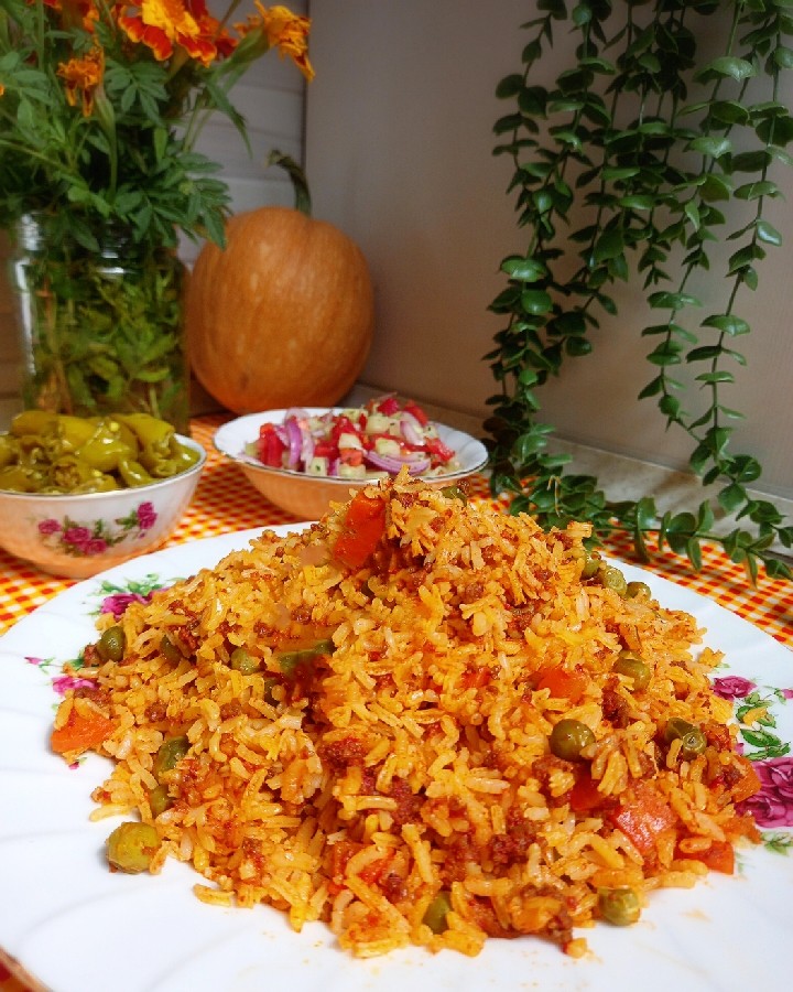 پلوی نخود فرنگی