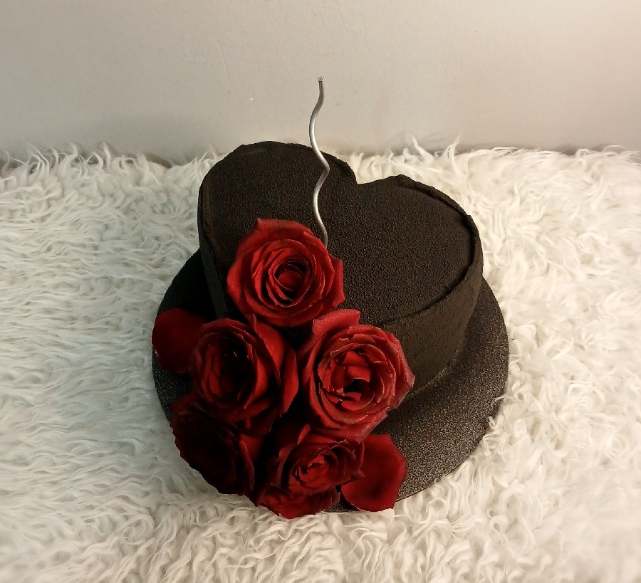 عکس کیک سفارشی مخملی