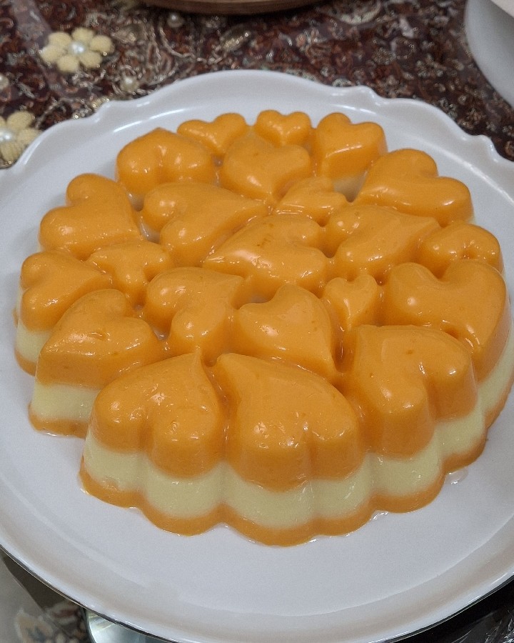 ژله خامه ای 