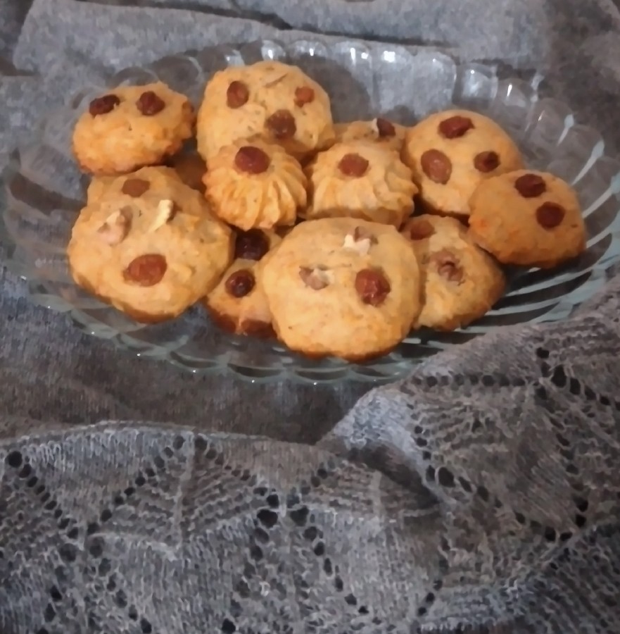 کوکی هویج و دارچین