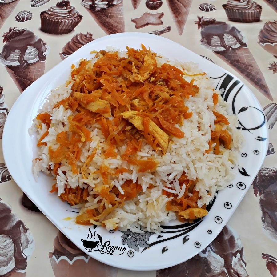 عکس هویج پلو ִֶָ  