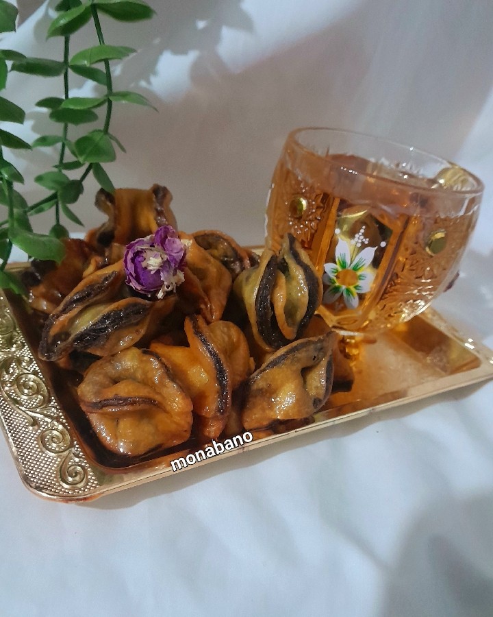 عکس شیرینی دو رنگ