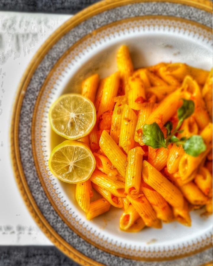 عکس پاستا گوجه
