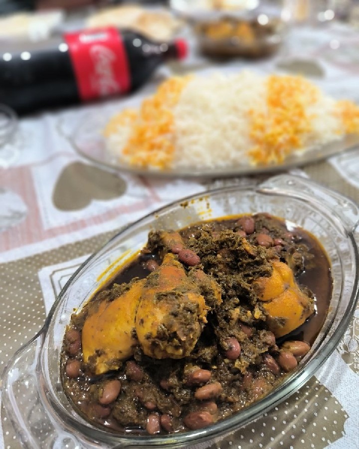 قورمه سبزی خودم پز