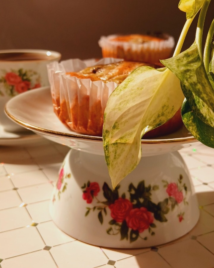 عکس کیک موزی
